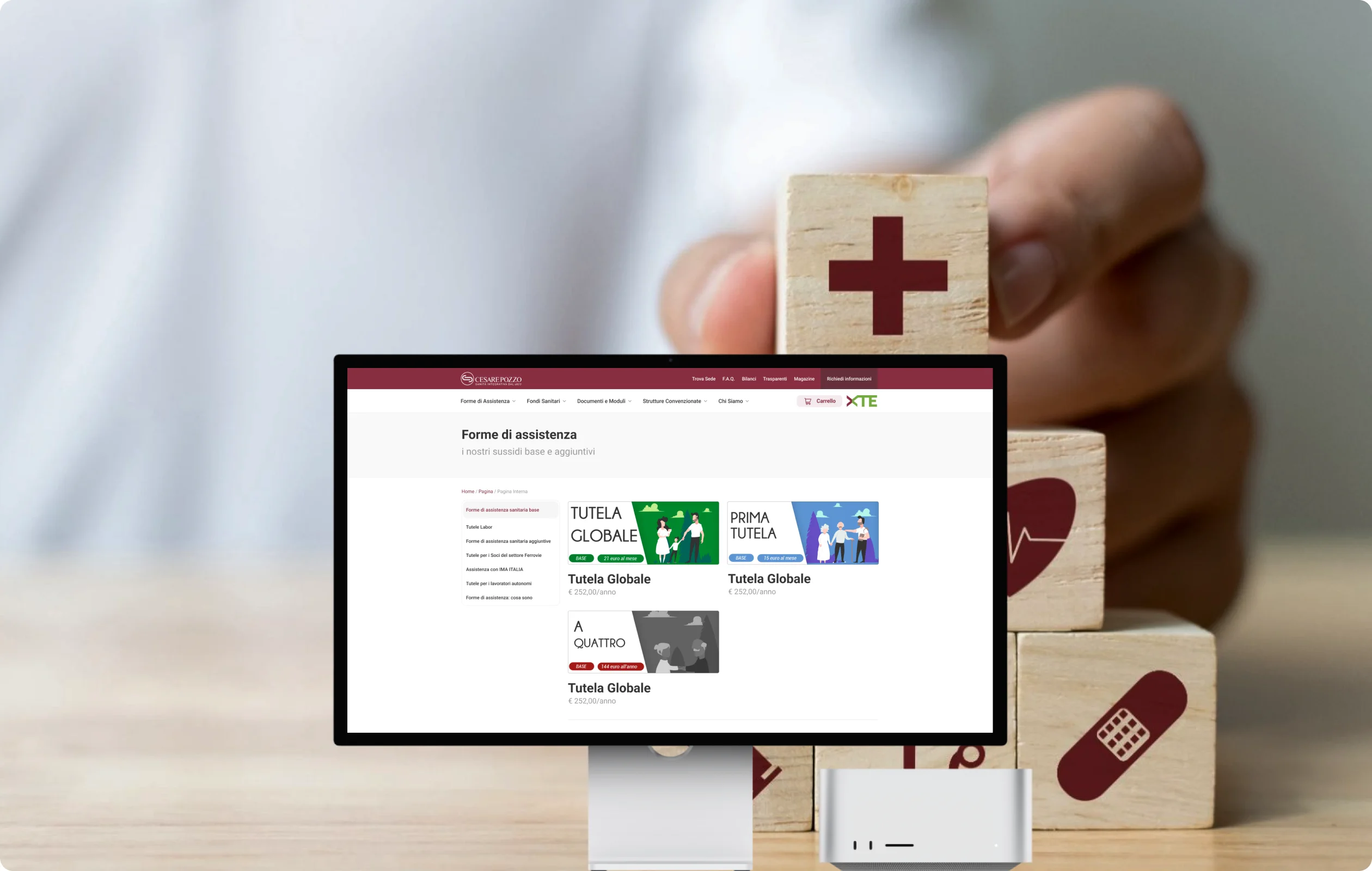 Cesare Pozzo: il prodotto completo online