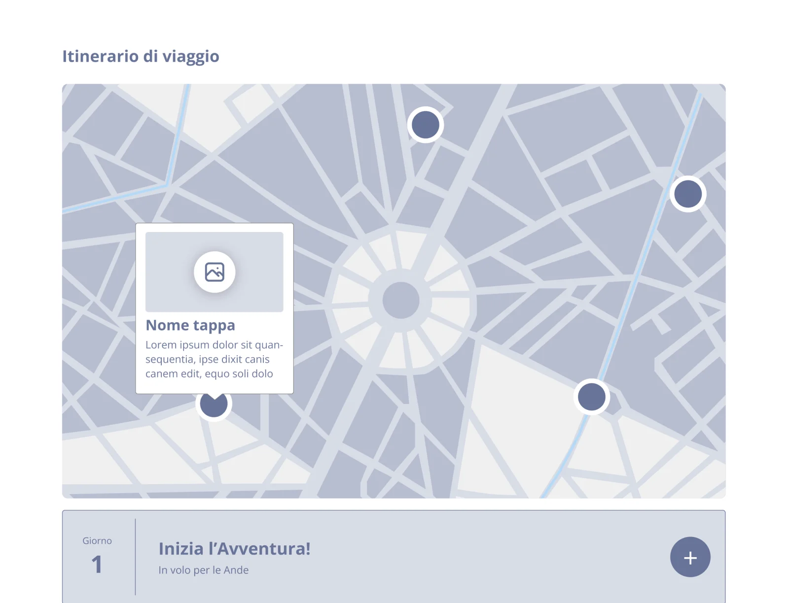 UX SiVola: scheda viaggio